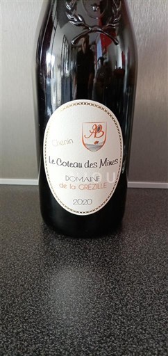 Loiren laakso Anjou Domaine La Grézille Le Coteau des Mines 2020