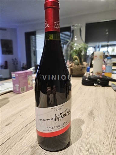 Rhônedalen Côtes du Rhône Les Caprices d'Antoine 2018