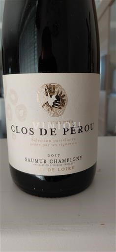 Vale do Loire Saumur-champigny Clos de Pérou Lieux Dits 2017