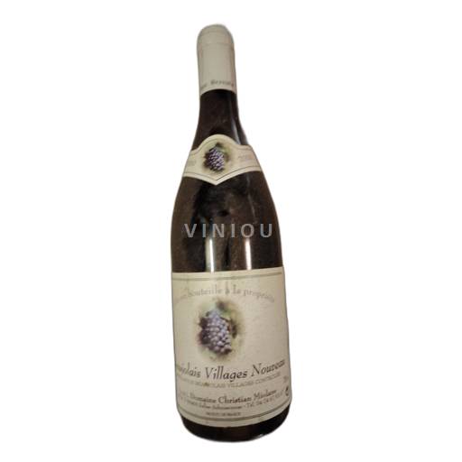 Beaujolais Beaujolais Villages Domaine Christian Miolane 2000