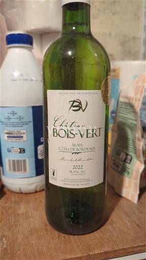Bordeaux Blaye-Côtes-de-Bordeaux Château Bois-Vert 2022