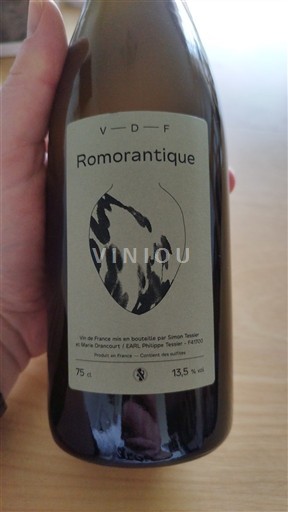 Valle del Loira Simon Tessier & Marie Doucourt / EARL Philippe Tessier Romorantique Sin añada