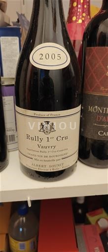 Borgoña No especificado Premier Cru Albert Sounit Vauvry 2005
