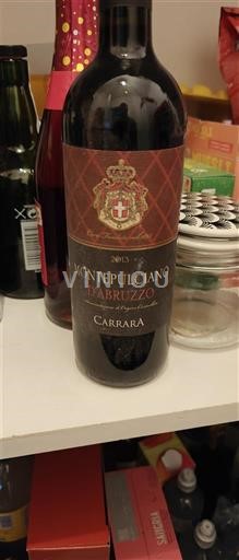 Abruzos Montepulciano d'Abruzzo Carrara 2015