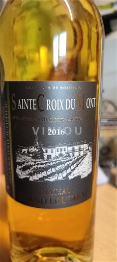 Burdeos Sainte-Croix-Du-Mont Château Grand Loustau 2016