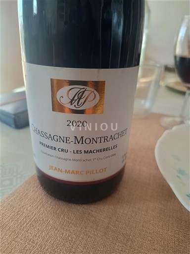 Borgogna Chassagne-Montrachet Premier Cru Jean-Marc Pillot Premier Cru - Les Macherelles 2020