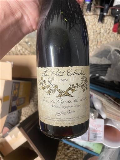 Vine Rouge sec Le Petit Caboche 2020 Frankrig Rhône-dalen Ikke specificeret AOC