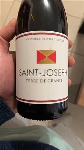 Rhônen laakso Saint-Joseph Vignoble Olivier Decelle Terre de Granit 2023