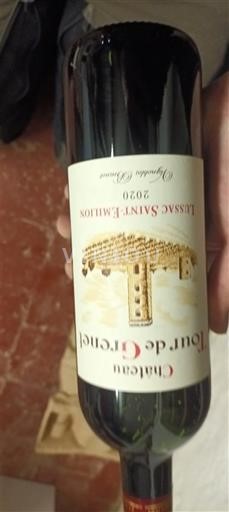 Bordeaux Lussac-Saint-Émilion Château Tour de Grenet 2020