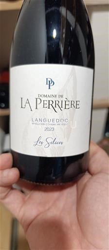 Vin Rouge sec Les Silices Domaine La Perrière 2023 France Languedoc AOC