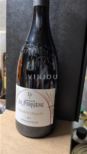 Langvedok Grès de Montpellier Domaine La Perrière Clos de la Chapelle 2022