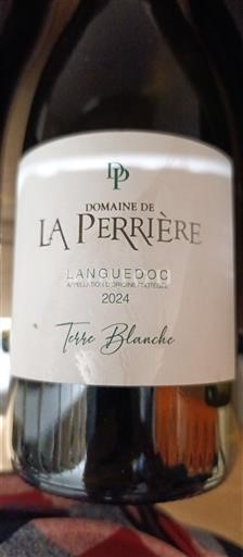 Vine Blanc sec Terre Blanche Domaine La Perrière 2024 Frankrig Languedoc AOC