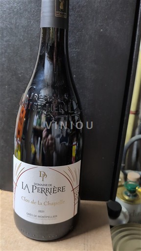 Langvedok Grès de Montpellier Domaine La Perrière Clos de la Chapelle 2021