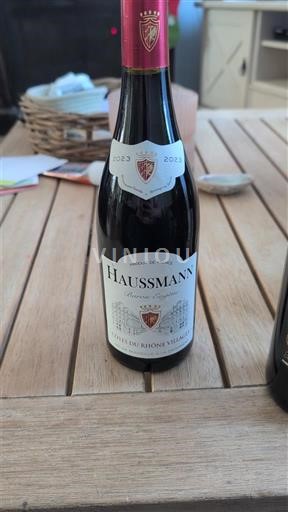 Vine Rouge sec Haussmann 2023 Frankrig Rhône-dalen Côtes-du-Rhône-Villages AOC