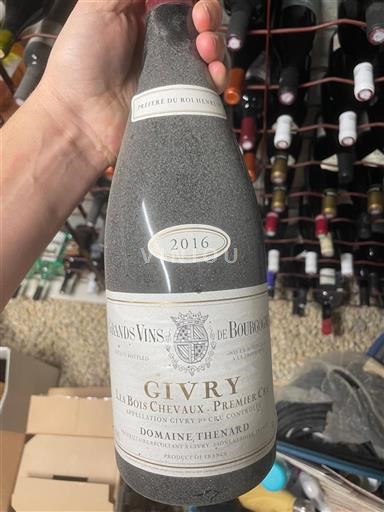 Bourgogne Givry Premier Cru Domaine Thenard Les Bois Chevaux - Premier Cru 2016