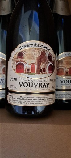 Údolí Loiry Vouvray Cave des Producteurs de Vouvray Saveurs d'Automne 2018