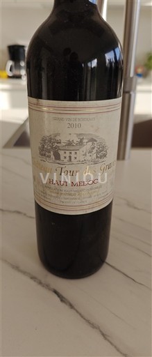 Bordeaux Haut-Médoc Château Tour des Graves 2010