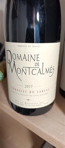 Langvedok Terrasses-du-Larzac Domaine Montcalmès 2017