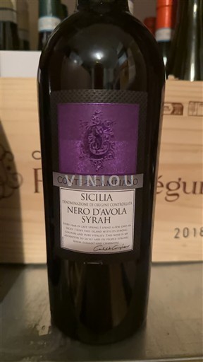 Sicilia Conte di Campiano Nero d'Avola Syrah Không niên vụ