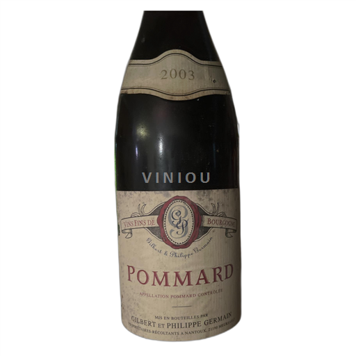 Burgundy Pommard Gilbert et Philippe Germain 2003
