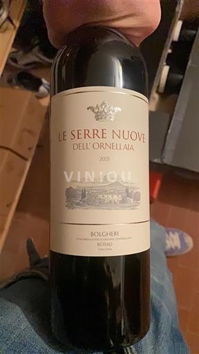 Toscana Không được chỉ định Ornellaia Le Serre Nuove dell'Ornellaia 2021