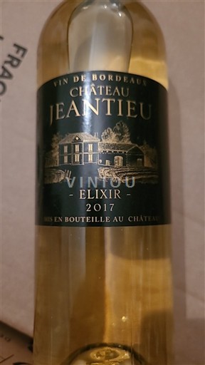 Burdeos Bordeaux Château Jeantieu Elixir 2017