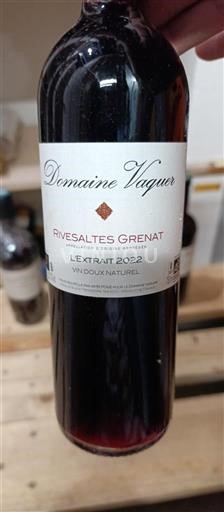 Rosellón No especificado Domaine Vaquer L'Extrait 2022
