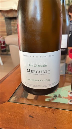 Bourgogne Mercurey Les Chenaults 2023