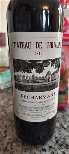 Sydvestfrankrig Pécharmant Château Tiregand 2016