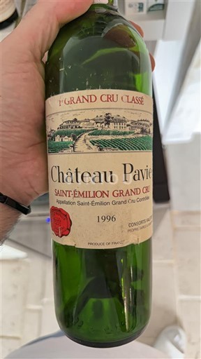 飲料・酒 Château Pavie 1996 赤ワイン