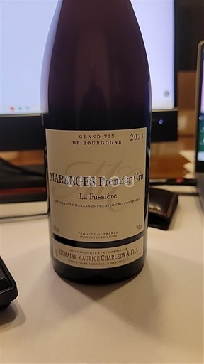 Borgonha Maranges Premier Cru Domaine Maurice Charleux & Fils La Fussière 2023