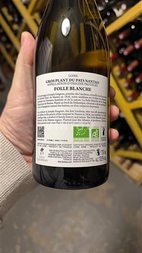 Valle della Loira Gros-plant-del-paese-nantese Famille Lieubeau Folle Blanche 2025