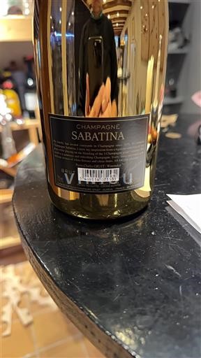 Champaña Champán Sabatina Sin añada