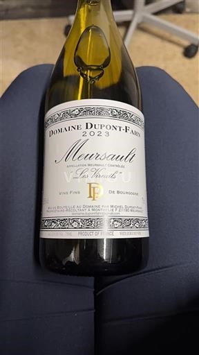 Burgundija Meursault Domaine Pont-Fahn Les Vireuils 2023