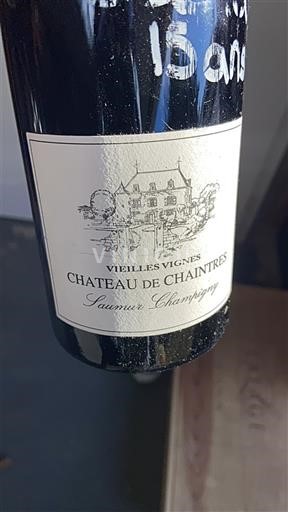 Vale do Loire Saumur-champigny Château Chaintres Vieilles Vignes 2019