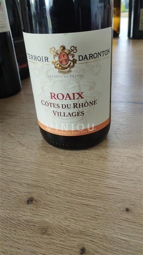 Wijnen Rouge sec Terroir Daronton 2021 Frankrijk Rhônevallei Niet gespecificeerd AOC