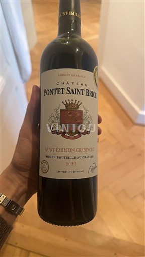 Bordo Сент-Емилион Гранд Кру Grand Cru Château Pontet Saint Brice 2022