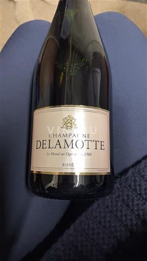 Champagne Sâm-panh Delamotte Rosé Không niên vụ