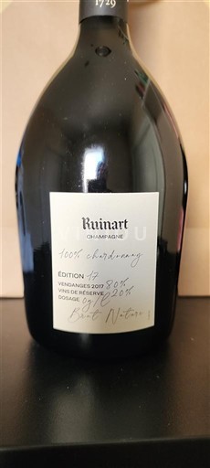 Champagne Ruinart Blanc de Blancs 2017