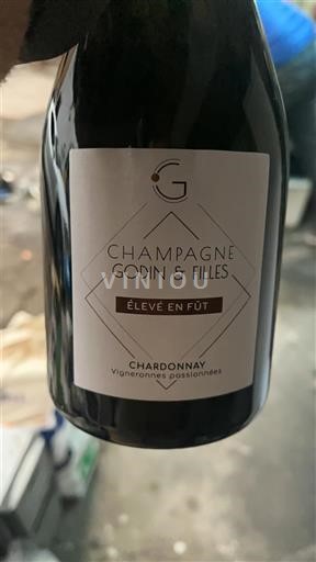 Champaña Champán Champagne Godin & Filles Élevé en Fût 2019