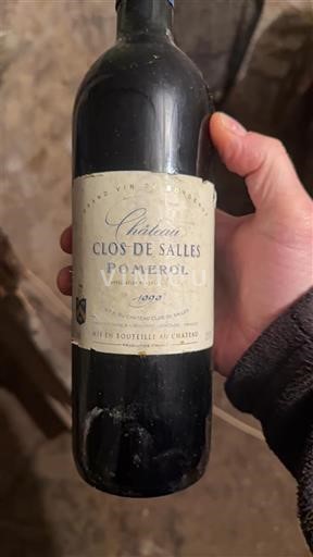Bordeaux Pomerol Château Clos de Salles 1995