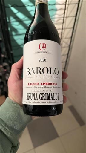 Piemonte Barolo Bruna Grimaldi Bricco Ambrogio 2020