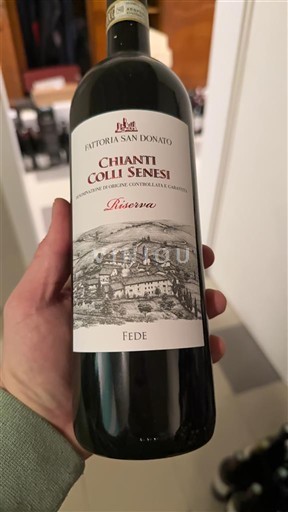 Toscana Chianti Fattoria San Donato Fede 2017