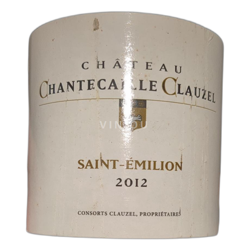 Burdeos Saint-Émilion Château Chantecaille Clauzel 2012