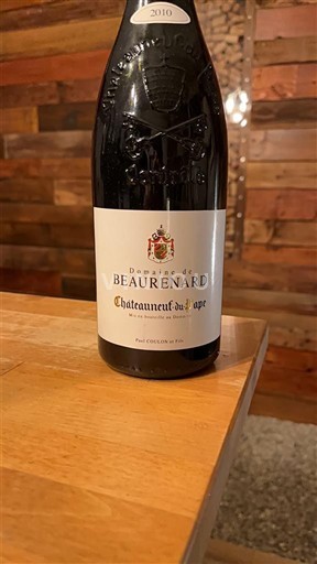 Valle del Ródano Châteauneuf-du-Pape. Domaine Beaurenard 2010