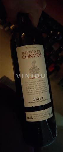 Katalonia Priorat Señorío de Convey Crianza 2007