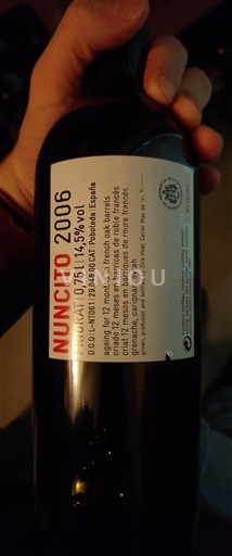 Castilien og León Ribera del Duero Pago de los Capellanes Nuncito 2006