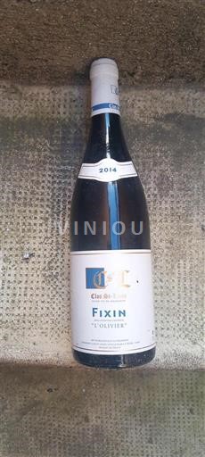 Viinit Rouge sec L'Olivier Clos Saint-Louis 2014 Ranska Burgundi Fixin AOC