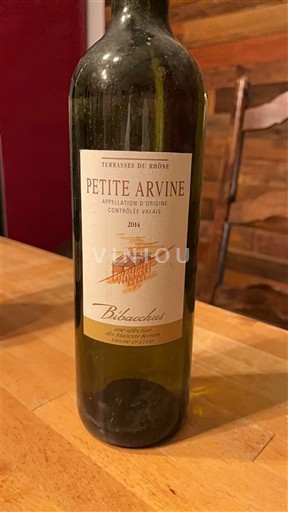 Valais Não especificado Bibacchus Terrasses du Rhône 2014