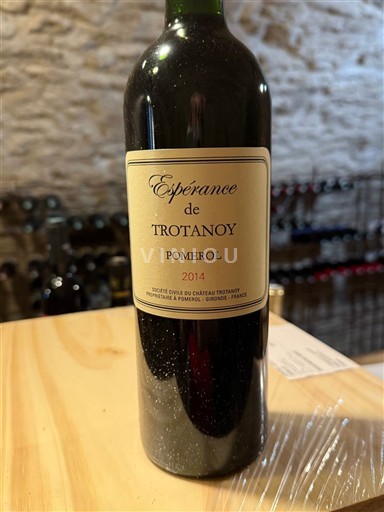 Bordeaux Pomerol Château Trotanoy Espérance de Trotanoy 2014